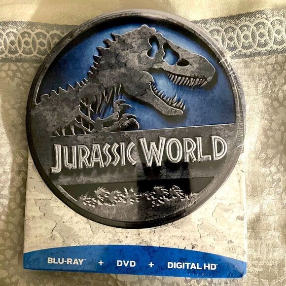 Jurassic World Blu-ray and DVD - Picture 1 of 2